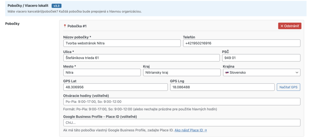 Wseo 3.3 zamerané na čitateľnosť, indexáciu a local business
