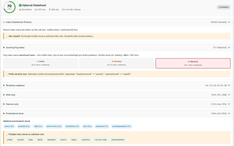 Píšete texty pre web? webstudio seo pro vám pomôže písať lepšie texty! Píšete texty pre web? Webstudio SEO Pro vám pomôže písať lepšie texty!