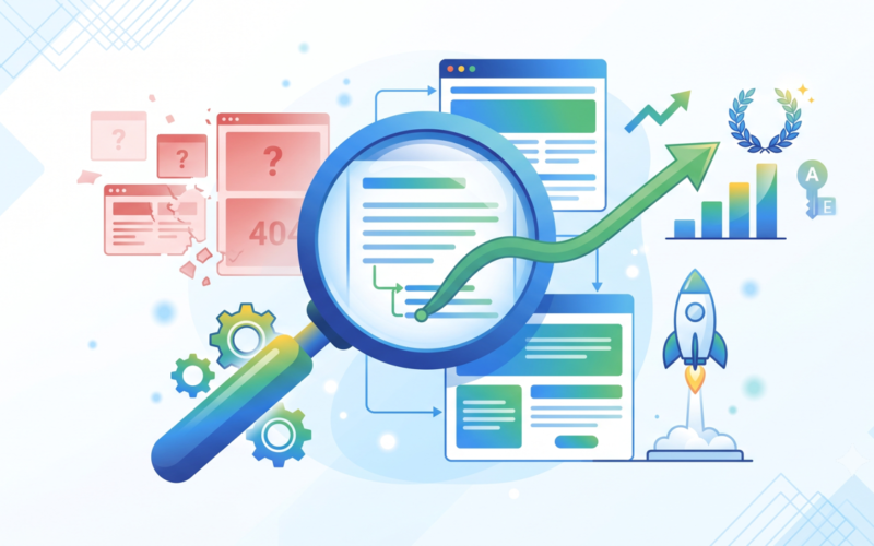 Content Audit a historická optimalizácia by nemali byť jednorazovou aktivitou, mal by to byť kontinuálny, cyklický proces integrovaný do vašej stratégie. Content Audit v praxi: Ako opraviť starý obsah a získať späť stratené pozície