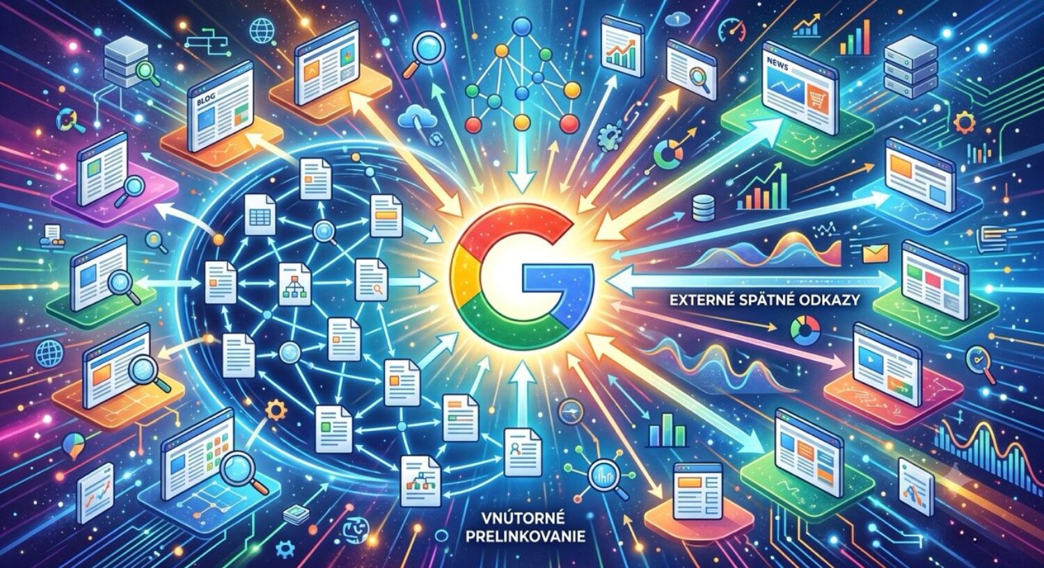 Vnutore prelinkovanie Vnútorné prelinkovanie vs. Link Building SEO šmejdov